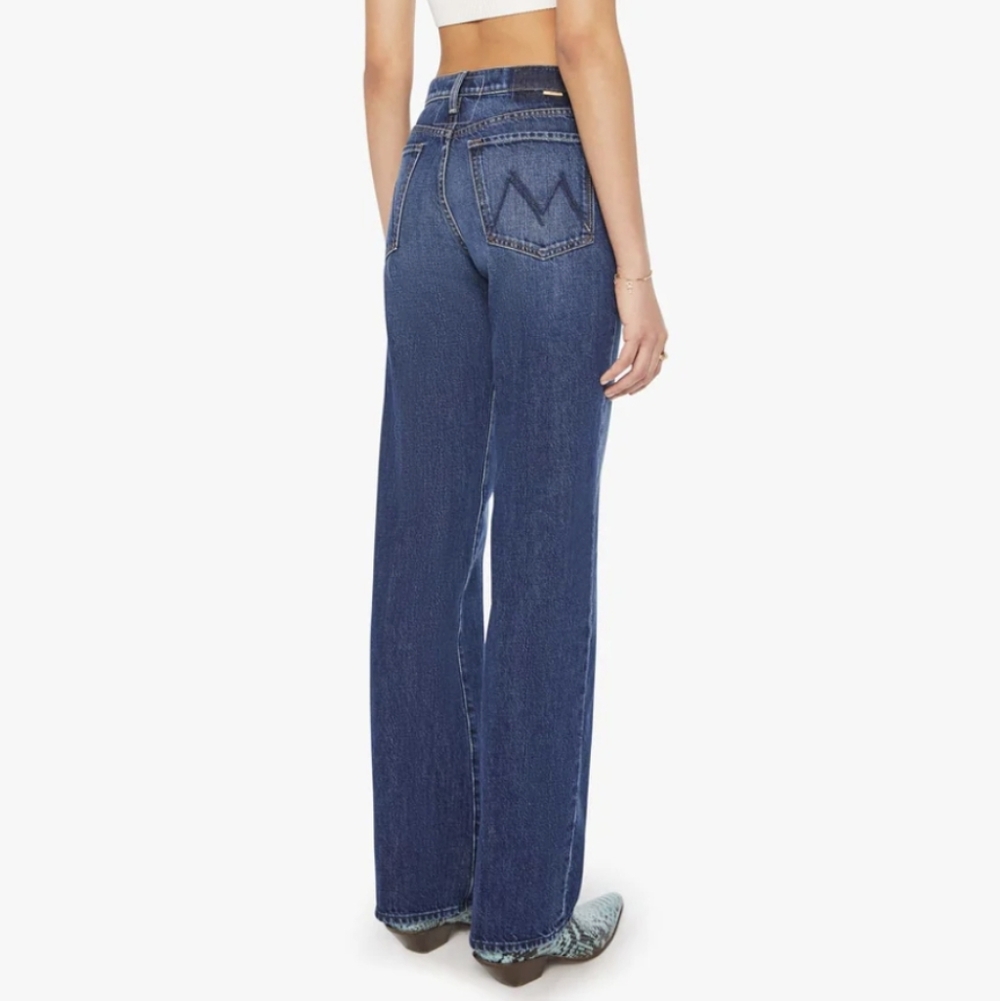 MOTHER SUPERIOR Rambler Zip Sneak sz 30 in Unplugged, a Dark Blue w/ Clean Hems - Picture 11 of 15